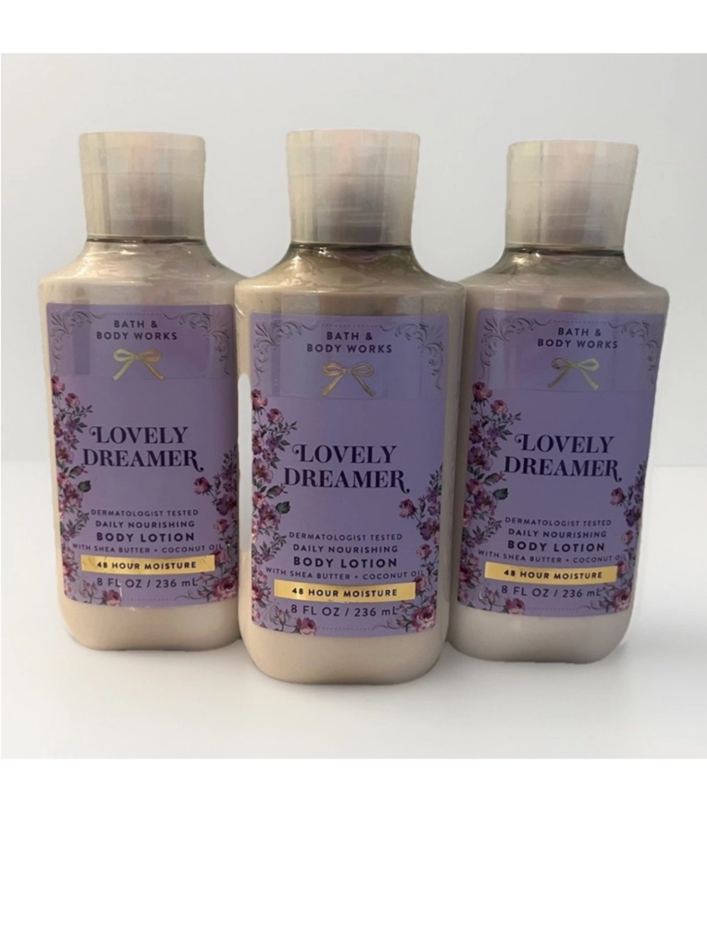 Bath & Body Works Lovely Dreamer Body Lotion, Set of 3- Read